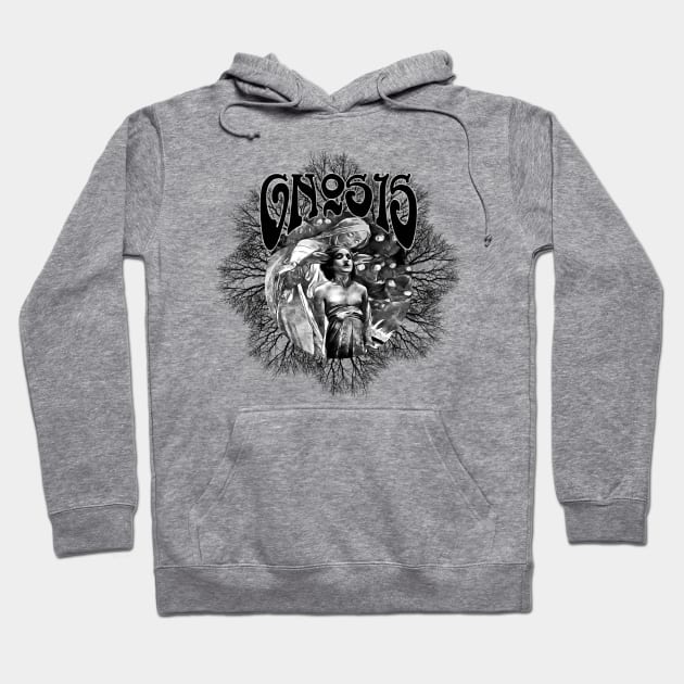 GNOSIS - art nouveau psychedelic esoteric occult spiritual design Hoodie by AltrusianGrace